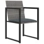5-piece garden dining set and gray synthetic rattan cushions by vidaXL, Garden sets - Ref: Foro24-313117, Price: 343,76 €, Di...