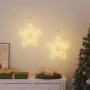 Luces de Navidad Silueta Estrella 2piezas 50 LEDs blanco cálido de , Luces de Navidad - Ref: Foro24-4019595, Precio: 25,06 €,...