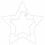 Luces de Navidad Silueta Estrella 2piezas 50 LEDs blanco cálido de , Luces de Navidad - Ref: Foro24-4019595, Precio: 25,06 €,...