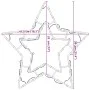 Luces de Navidad Silueta Estrella 2piezas 50 LEDs blanco cálido de , Luces de Navidad - Ref: Foro24-4019595, Precio: 25,06 €,...