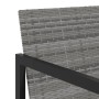 5-teiliges Garten-Essset und graue synthetische Rattankissen von vidaXL, Gartensets - Ref: Foro24-313117, Preis: 294,57 €, Ra...