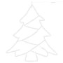 Luces de Navidad Silueta de Árbol 2 piezas 50LEDs blanco cálido von , Weihnachtsbeleuchtung - Ref: Foro24-4019597, Preis: 20,...