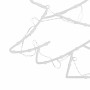 Luces de Navidad Silueta de Árbol 2 piezas 50LEDs blanco cálido von , Weihnachtsbeleuchtung - Ref: Foro24-4019597, Preis: 20,...