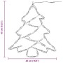 Luces de Navidad Silueta de Árbol 2 piezas 50LEDs blanco cálido von , Weihnachtsbeleuchtung - Ref: Foro24-4019597, Preis: 20,...