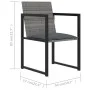 5-piece garden dining set and gray synthetic rattan cushions by vidaXL, Garden sets - Ref: Foro24-313117, Price: 343,76 €, Di...