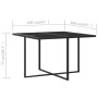 5-teiliges Garten-Essset und graue synthetische Rattankissen von vidaXL, Gartensets - Ref: Foro24-313117, Preis: 294,57 €, Ra...