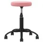 Taburete de masajes terciopelo Rosa de , Sillones de masaje - Ref: Foro24-3085743, Precio: 55,47 €, Descuento: %