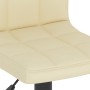 Taburetes de cocina 2 unidades de tela crema by , Kitchen stools - Ref: Foro24-334284, Price: 110,85 €, Discount: %