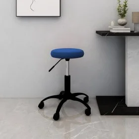 Silla de oficina giratoria de terciopelo azul von , Bürostühle - Ref: Foro24-333178, Preis: 45,11 €, Rabatt: %
