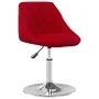 Sillas de comedor giratorias 2 unidades terciopelo rojo tinto von , Essstühle - Ref: Foro24-335289, Preis: 114,39 €, Rabatt: %