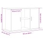 Soporte para acuario madera ingeniería envejecida 101x41x58 cm von , Aquarium unterstützt - Ref: Foro24-857280, Preis: 119,34...
