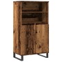 Aparador alto madera de ingeniería envejecida 60x36x110 cm von , Sideboards - Ref: Foro24-857460, Preis: 99,78 €, Rabatt: %