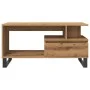 Mesa de centro madera de ingeniería roble artisan 90x49x45 cm by , Coffee table - Ref: Foro24-857455, Price: 94,68 €, Discoun...