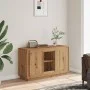 Aparador de madera de ingeniería roble artisan 102x35x60 cm de , Aparadores - Ref: Foro24-857138, Precio: 105,46 €, Descuento: %