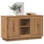 Aparador de madera de ingeniería roble artisan 102x35x60 cm von , Sideboards - Ref: Foro24-857138, Preis: 107,27 €, Rabatt: %