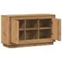 Aparador de madera de ingeniería roble artisan 102x35x60 cm de , Aparadores - Ref: Foro24-857138, Precio: 105,46 €, Descuento: %