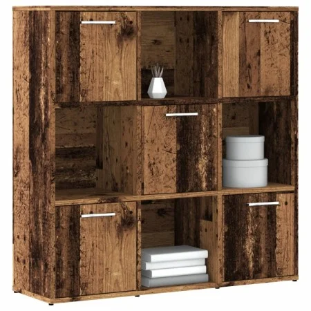 Estantería madera de ingeniería color envejecido 90x28x90 cm von , Bücherregale und Regale - Ref: Foro24-856058, Preis: 87,86...