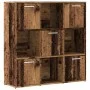 Estantería madera de ingeniería color envejecido 90x28x90 cm von , Bücherregale und Regale - Ref: Foro24-856058, Preis: 87,86...