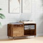 Mueble para discos madera ingeniería envejecida 84,5x38x48 cm von , Schränke und Lagerung - Ref: Foro24-857240, Preis: 69,42 ...