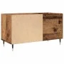 Mueble para discos madera ingeniería envejecida 84,5x38x48 cm by , Closets and storage - Ref: Foro24-857240, Price: 68,27 €, ...