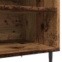 Mueble para discos madera ingeniería envejecida 84,5x38x48 cm von , Schränke und Lagerung - Ref: Foro24-857240, Preis: 69,42 ...