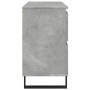 Mueble de lavabo madera de ingeniería gris hormigón 80x33x60 cm von , Badezimmermöbel - Ref: Foro24-857237, Preis: 102,09 €, ...
