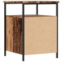 Mesita de noche madera de ingeniería envejecida 44x45x60 cm by , Nightstands - Ref: Foro24-857254, Price: 59,35 €, Discount: %