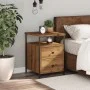 Mesita de noche madera de ingeniería roble artisan 44x45x60 cm von , Nachttische - Ref: Foro24-857256, Preis: 81,63 €, Rabatt: %