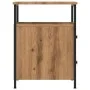 Mesita de noche madera de ingeniería roble artisan 44x45x60 cm von , Nachttische - Ref: Foro24-857256, Preis: 81,63 €, Rabatt: %
