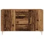 Aparador de madera de ingeniería envejecida 100x36x60 cm by , Sideboards - Ref: Foro24-857318, Price: 88,05 €, Discount: %