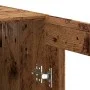 Aparador de madera de ingeniería envejecida 69,5x34x90 cm de , Aparadores - Ref: Foro24-857332, Precio: 90,65 €, Descuento: %