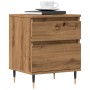Mesita de noche madera de ingeniería roble artisian 40x35x50 cm by , Nightstands - Ref: Foro24-857398, Price: 50,14 €, Discou...