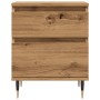 Mesita de noche madera de ingeniería roble artisian 40x35x50 cm by , Nightstands - Ref: Foro24-857398, Price: 50,14 €, Discou...