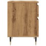 Mesita de noche madera de ingeniería roble artisian 40x35x50 cm by , Nightstands - Ref: Foro24-857398, Price: 50,14 €, Discou...