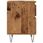 Mesitas de noche 2 uds madera ingeniería envejecida 40x35x50 cm by , Nightstands - Ref: Foro24-857417, Price: 83,91 €, Discou...