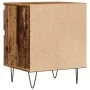 Mesitas de noche 2 uds madera ingeniería envejecida 40x35x50 cm by , Nightstands - Ref: Foro24-857417, Price: 82,58 €, Discou...