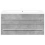 Set muebles de baño 2 piezas madera contrachapada gris hormigón von , Badezimmermöbel - Ref: Foro24-3324922, Preis: 309,34 €,...