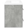 Set muebles de baño 2 piezas madera contrachapada gris hormigón von , Badezimmermöbel - Ref: Foro24-3324922, Preis: 309,34 €,...