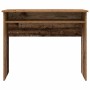 Escritorio madera de ingeniería envejecida 90x50x74 cm by , Desks - Ref: Foro24-855976, Price: 68,62 €, Discount: %