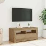Mueble de TV luces LED madera roble artisan 90x35x40 cm von , TV-Möbel - Ref: Foro24-856322, Preis: 83,61 €, Rabatt: %