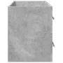 Armario para lavabo contrachapada gris hormigón 100x38,5x48 cm von , Badezimmermöbel - Ref: Foro24-856233, Preis: 65,67 €, Ra...
