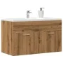 Mueble de lavabo de baño madera roble artisan 80x38,5x46 cm von , Badezimmermöbel - Ref: Foro24-856212, Preis: 50,67 €, Rabat...