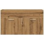 Mueble de lavabo de baño madera roble artisan 80x38,5x46 cm de , Muebles de baño - Ref: Foro24-856212, Precio: 51,47 €, Descu...