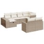 Juego de sofás jardín con cojines beige 10 pzas ratán sintético von , Gartensets - Ref: Foro24-3326062, Preis: 618,06 €, Raba...