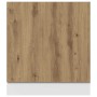 Panel para lavavajillas madera roble artisan 60x1,5x67 cm de , Armarios de cocina - Ref: Foro24-856135, Precio: 26,04 €, Desc...