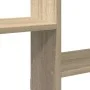 Estante cubo de pared 5 compartimentos madera roble Sonoma by , Shelves and shelves - Ref: Foro24-859997, Price: 67,12 €, Dis...