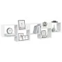 Estante cubo de pared 5 compartimentos madera ingeniería blanco by , Shelves and shelves - Ref: Foro24-859995, Price: 56,02 €...