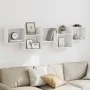 Estante cubo de pared 5 compartimentos madera ingeniería blanco by , Shelves and shelves - Ref: Foro24-859995, Price: 56,02 €...