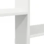 Estante cubo de pared 5 compartimentos madera ingeniería blanco by , Shelves and shelves - Ref: Foro24-859995, Price: 56,02 €...