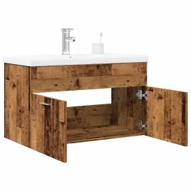 Juego de muebles de baño 2 piezas madera ingeniería envejecida von , Badezimmermöbel - Ref: Foro24-3328583, Preis: 195,90 €, ...